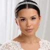 Lace & Favour Tatiana Niedrige Kristall-Braut Tiara* Abschlussball-haarbänder & Tiaras | Haarschmuck Aus Kristall