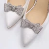 Lace & Favour Tiffany Silber Diamante Bogen Schuh Clips* Geschenke Für Die Braut | Schuhclips