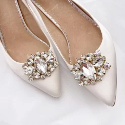 Rainbow Club Xenia by | Glitzernde Brosche Schuhclips* Geschenke Für Die Braut | Schuhclips