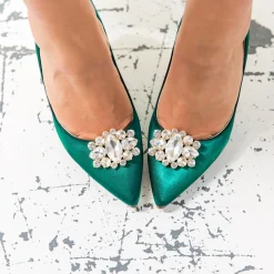Rainbow Club Xenia by | Glitzernde Brosche Schuhclips* Geschenke Für Die Braut | Schuhclips
