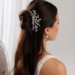 Lace & Favour Zora Crystal Spray Hochzeit Haarkamm* Abschlussball Haarspangen & Kämme | Haarschmuck Aus Kristall